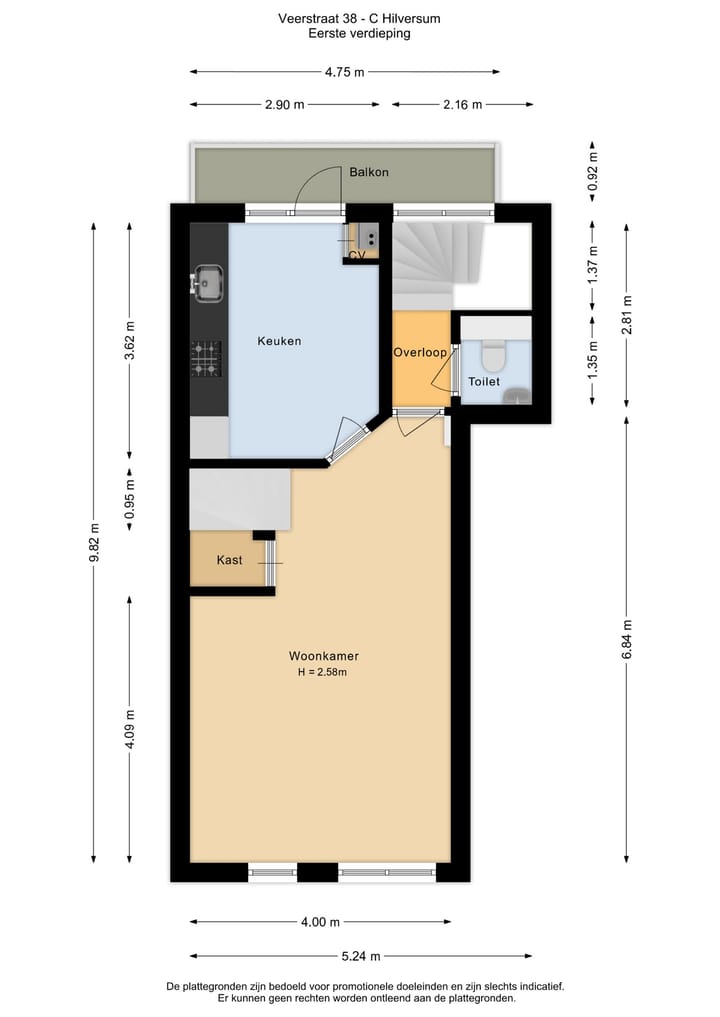 Foto 43 van Veerstraat 38-C