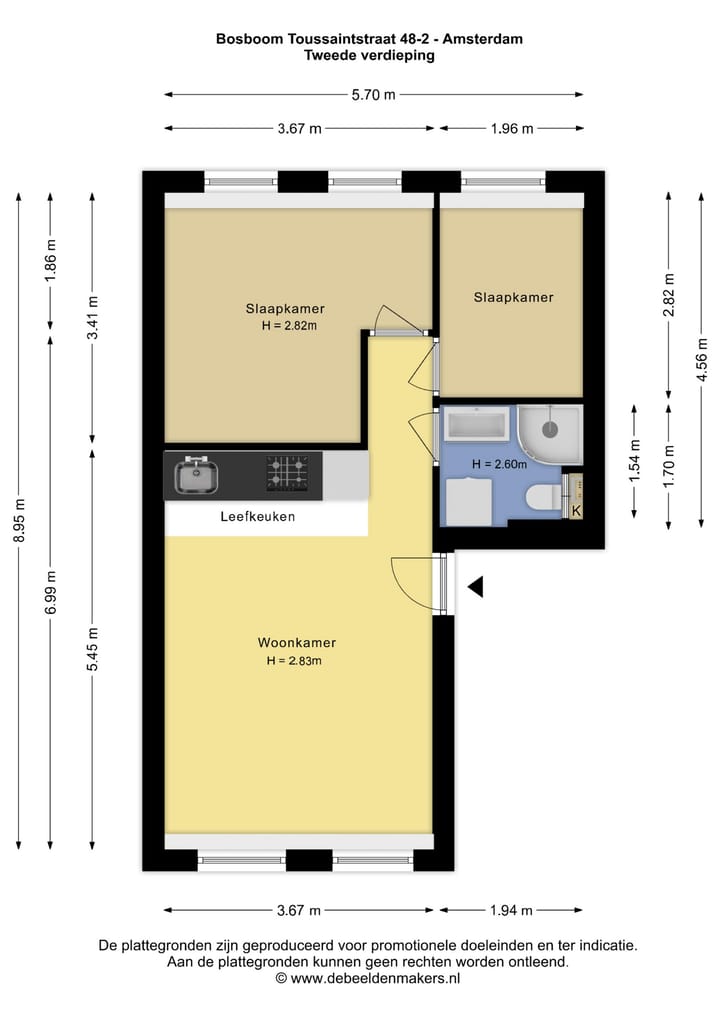 Foto 20 van Bosboom Toussaintstraat 48-2