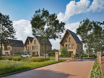 Foto van Twee-onder-een-kap woning 2-onder-1-kapwoning