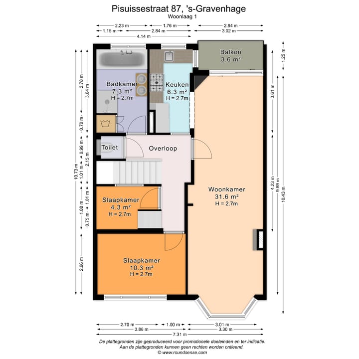 Foto 38 van Pisuissestraat 87
