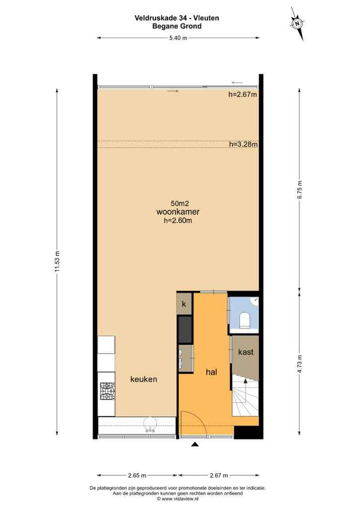 Foto 28 van Veldruskade 34