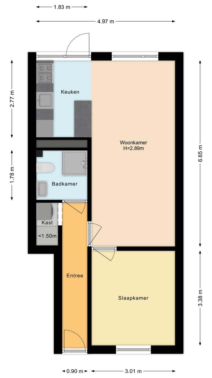 Foto 32 van Frans Halsstraat 38-ZW