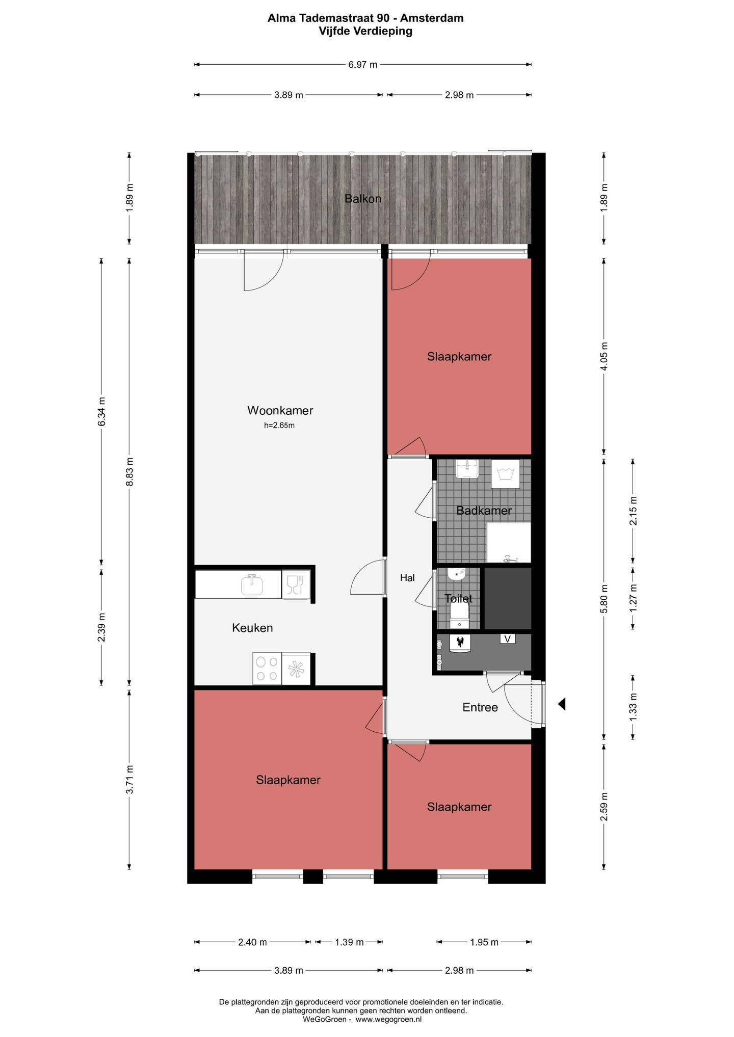 Foto 35 van Alma Tademastraat 90