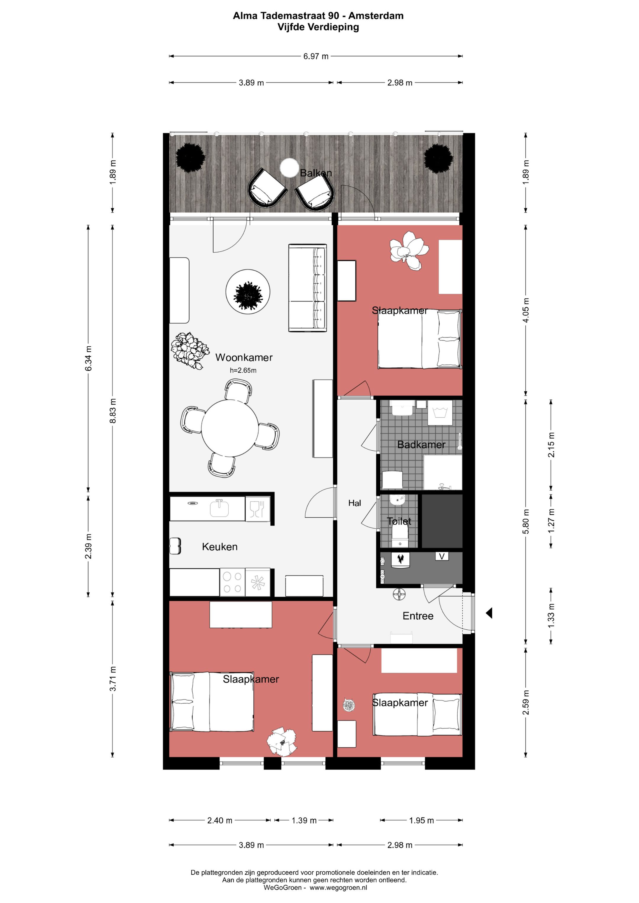 Foto 36 van Alma Tademastraat 90