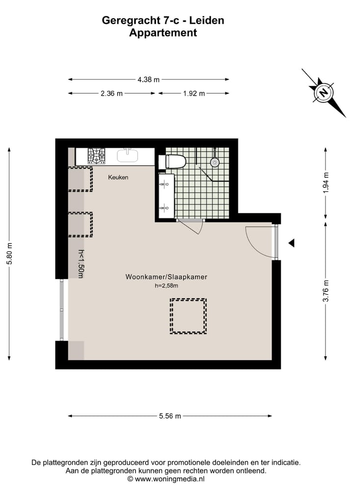 Foto 15 van Geregracht 7-C
