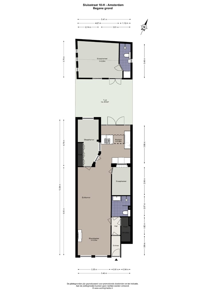 Foto 32 van Sluisstraat 10-H