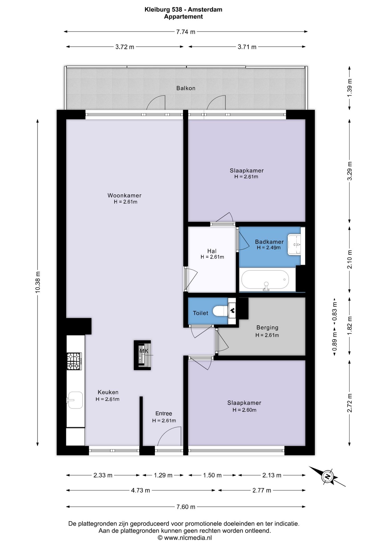 Foto 50 van Kleiburg 538