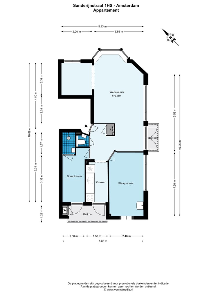 Foto 12 van Sanderijnstraat 1-1