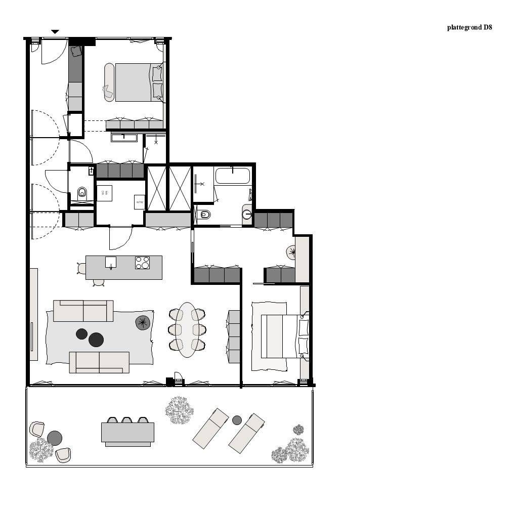 Foto 12 van Panorama-appartement type D8 (Bouwnr. 17)