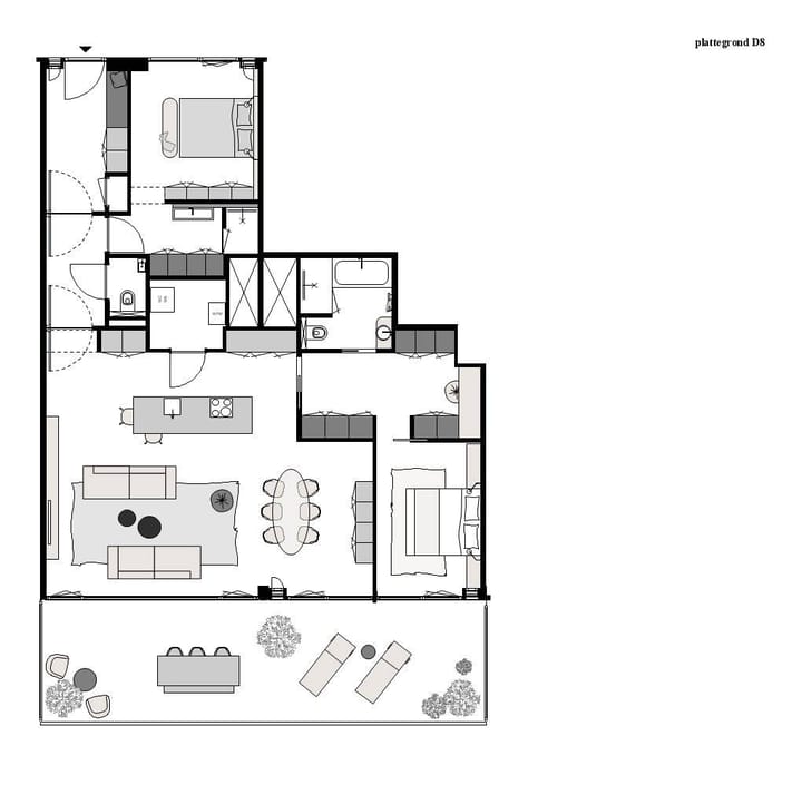 Foto 12 van Panorama-appartement type D8 (Bouwnr. 17)
