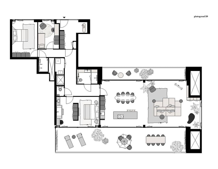 Foto 15 van Panorama-appartement type D9 (Bouwnr. 18)