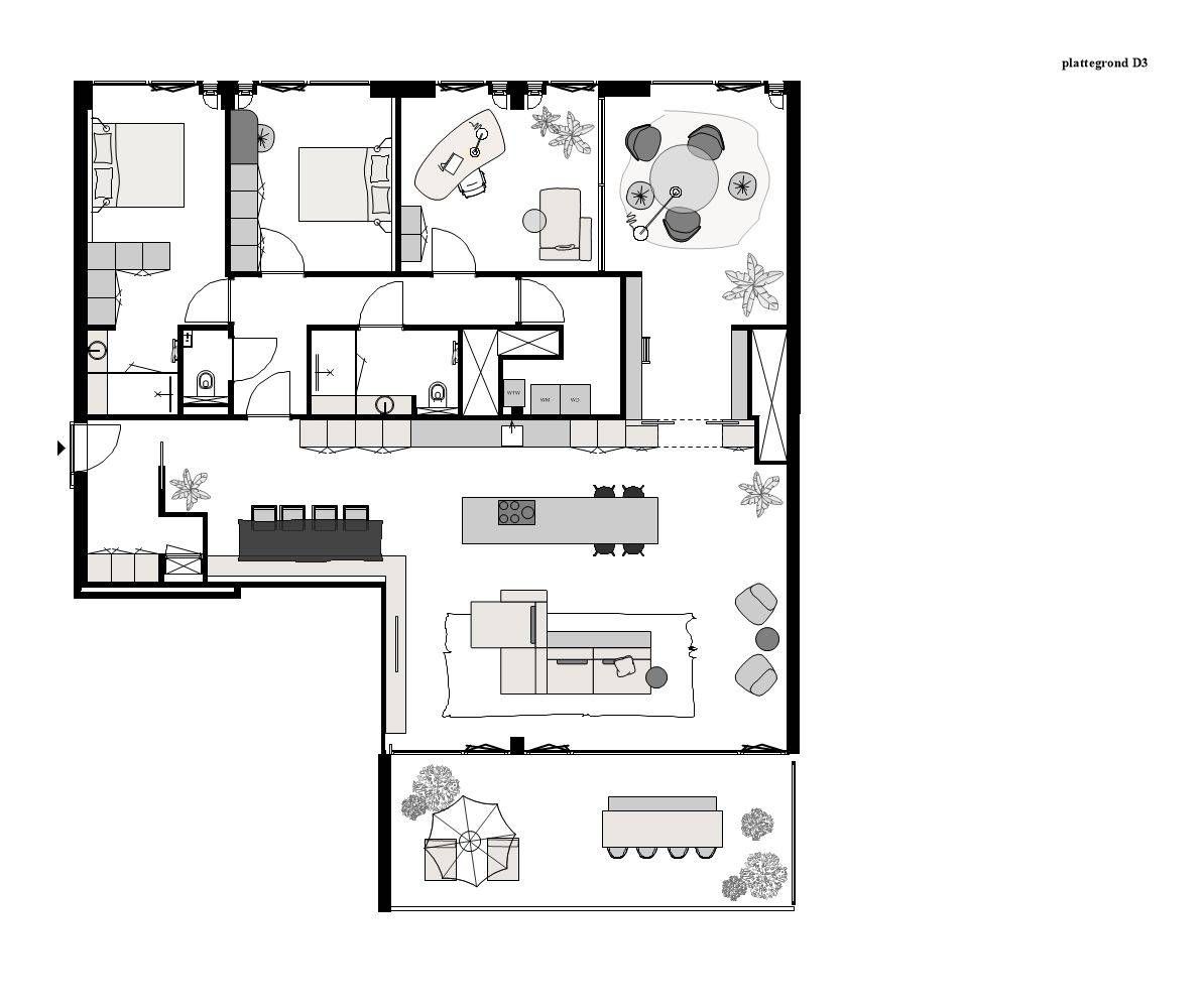Foto 12 van Panorama-appartement type D3 (Bouwnr. 9)