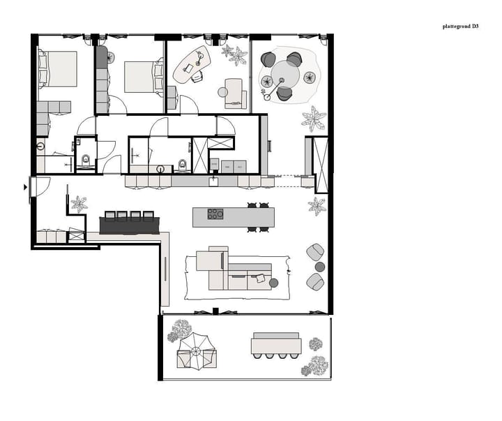 Photo 12 of Panorama-appartement type D3 (Bouwnr. 9)