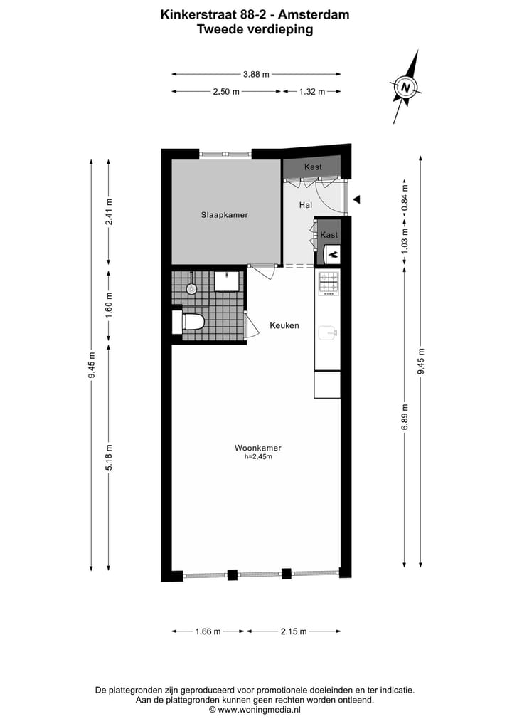 Foto 19 van Kinkerstraat 88-2