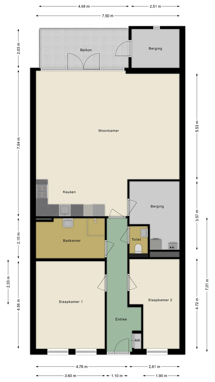 Foto 21 van Van Haestrechtstraat 4-05