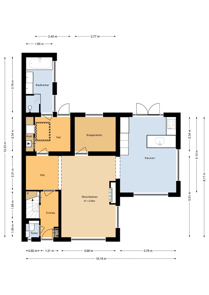 Foto 4 van Nico Kolenbergstraat 17