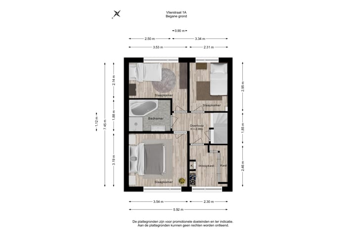 Foto 31 van Vlierstraat 1-A