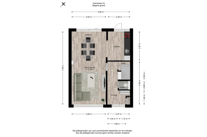 Foto 49 van Vlierstraat 1-A