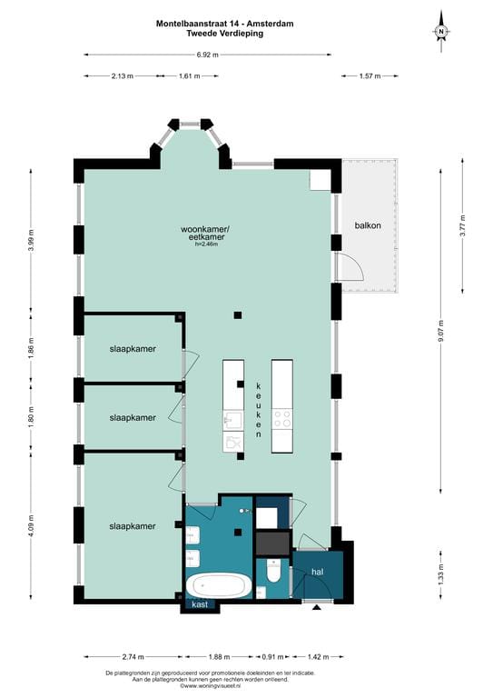 Foto 35 van Montelbaanstraat 14