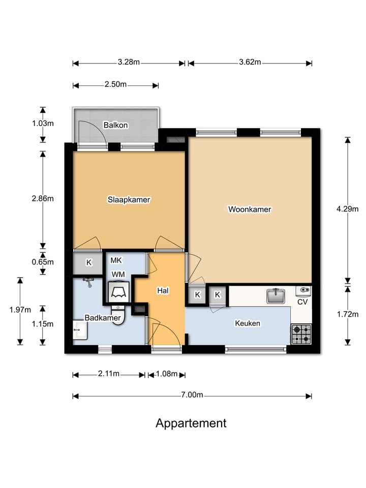 Foto 15 van Fokke Simonszstraat 54-A