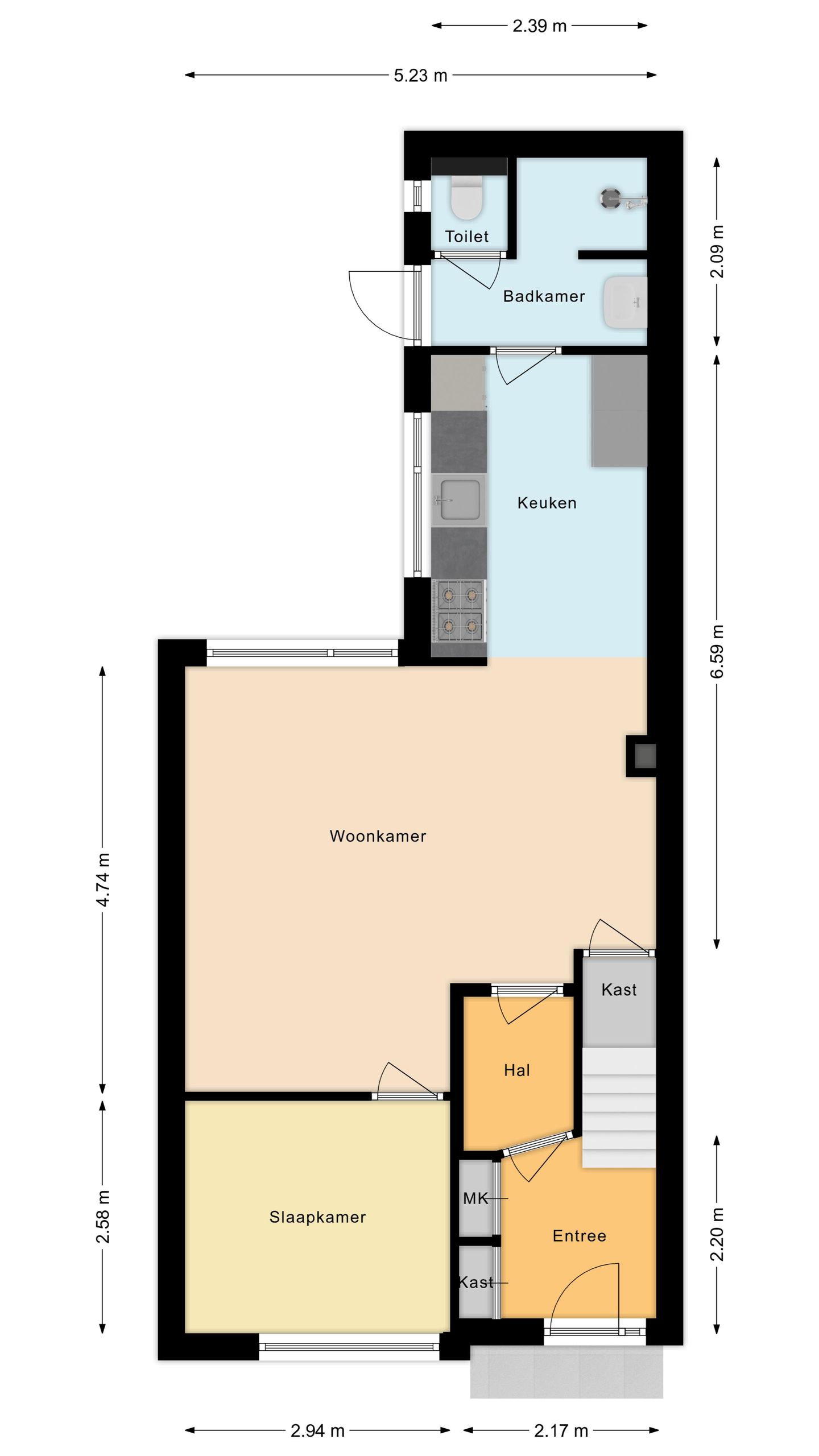 Foto 29 van Begoniastraat 36