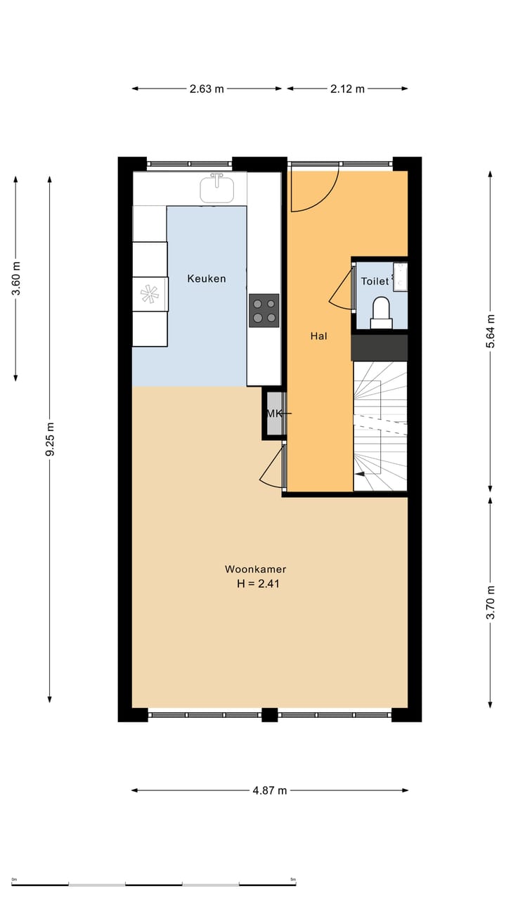 Foto 5 van De Heemstraat 32-A