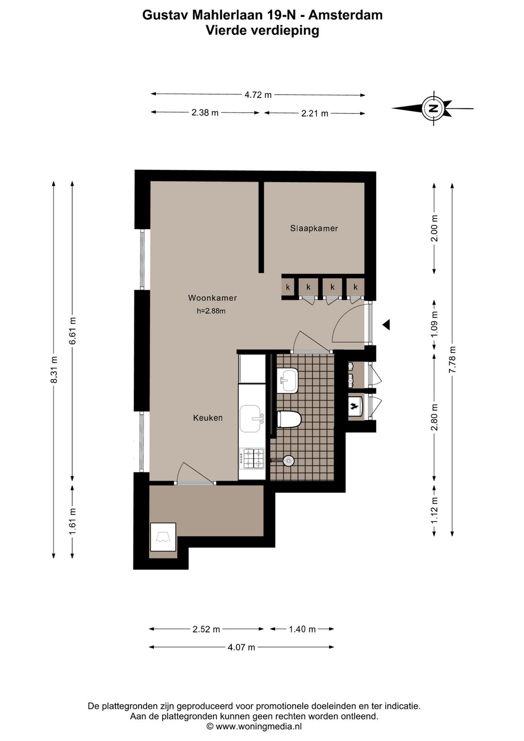 Foto 16 van Gustav Mahlerlaan 19-N