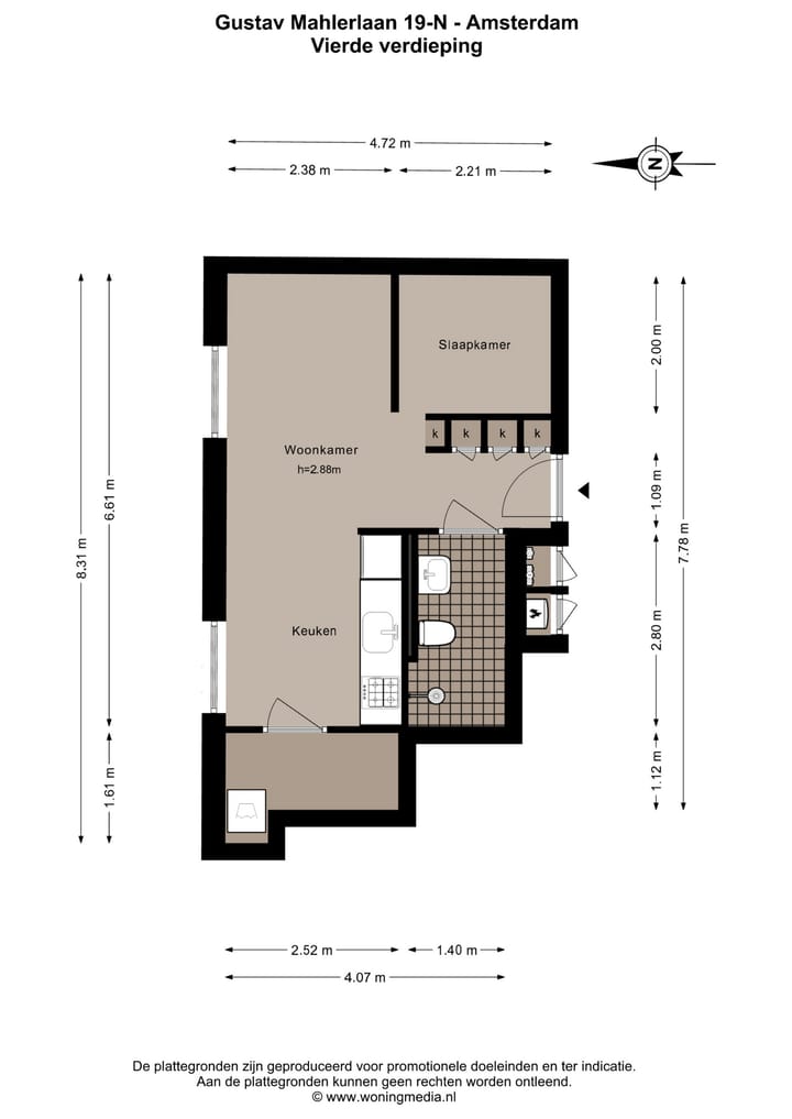 Foto 16 van Gustav Mahlerlaan 19-N