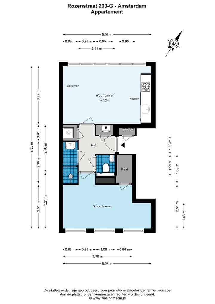 Foto 17 van Rozenstraat 200-G