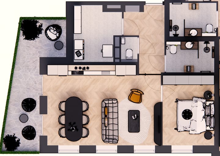 Foto 4 van Mgr v Oorschotstraat (Bouwnr. M0.01)