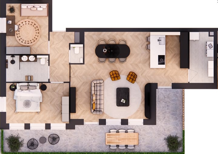 Foto 4 van Hoofdstraat (Bouwnr. H1.01)