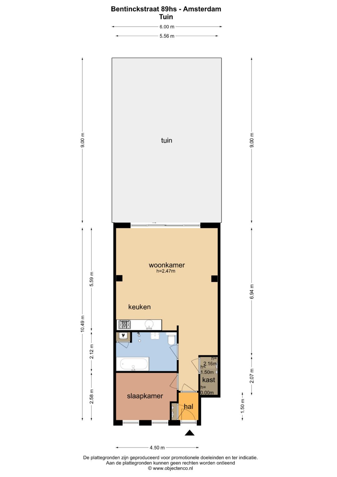 Foto 24 van Bentinckstraat 89-H