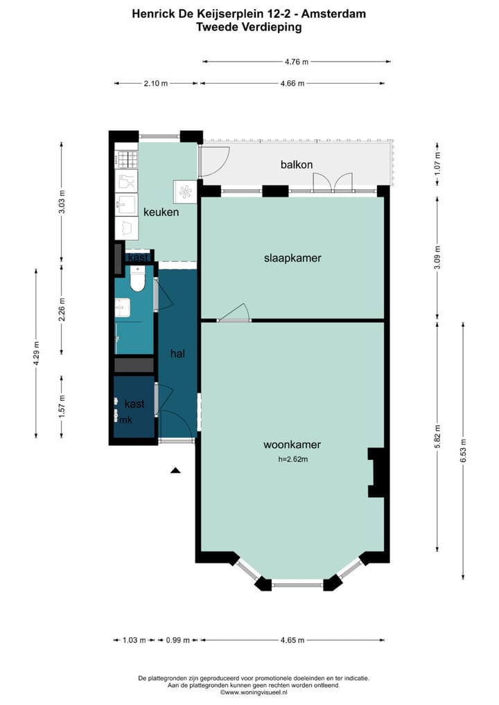 Photo 17 of Henrick de Keijserplein 12-2