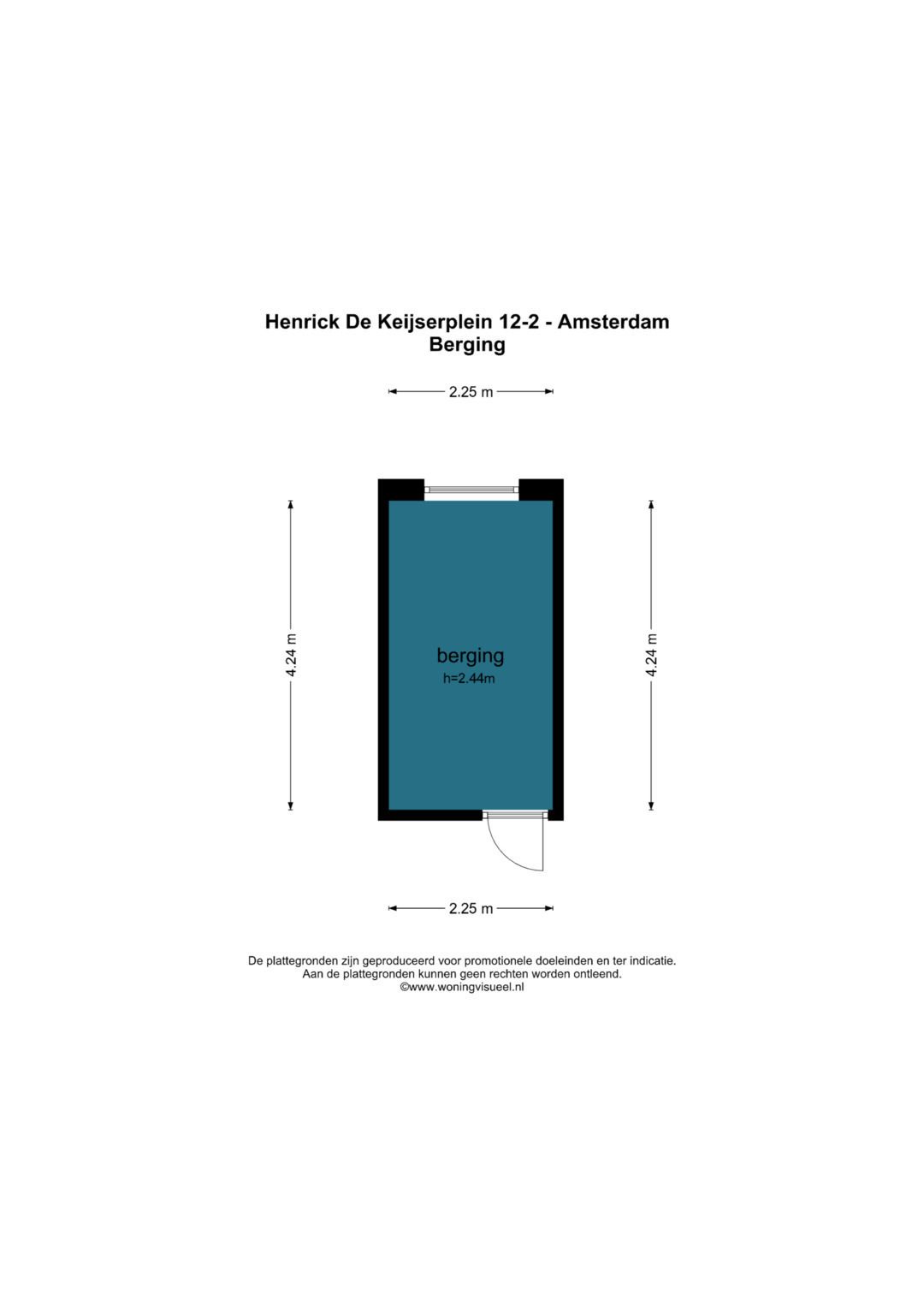 Foto 18 van Henrick de Keijserplein 12-2