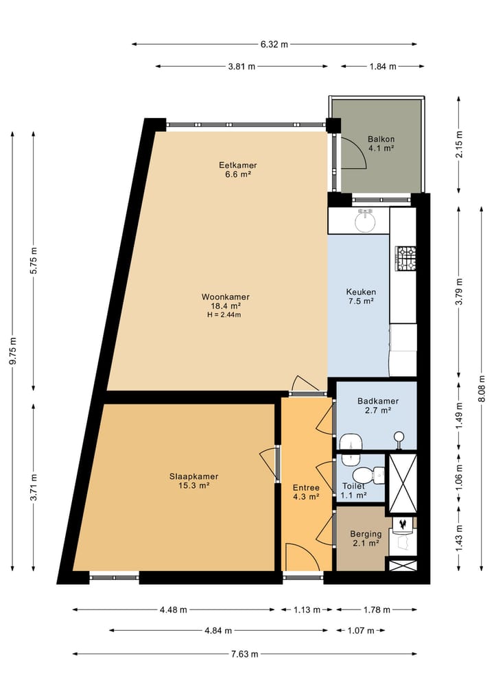 Foto 15 van Balistraat 83-F