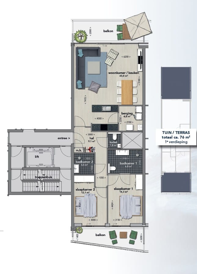 Foto 28 van Westhavendam 15-101