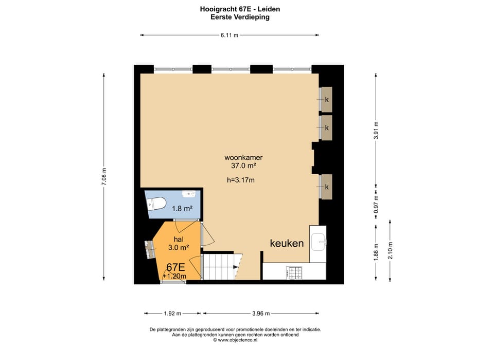 Foto 56 van Hooigracht 67-E