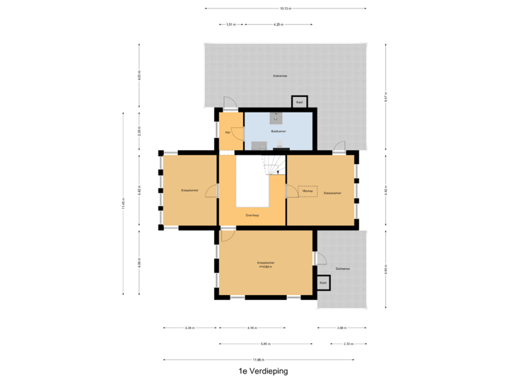 1e Verdieping