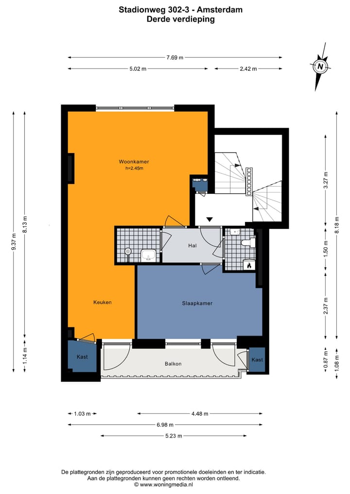 Foto 19 van Stadionweg 302-3