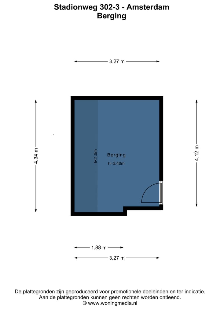 Foto 22 van Stadionweg 302-3
