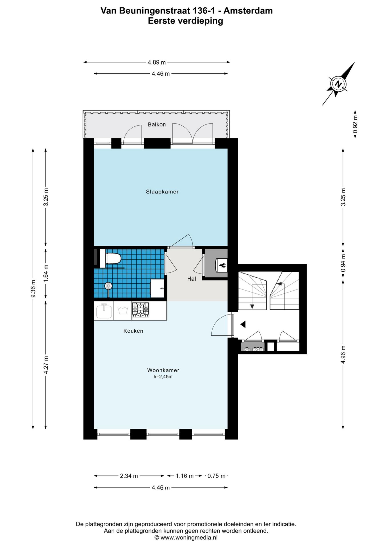 Foto 21 van Van Beuningenstraat 136-1