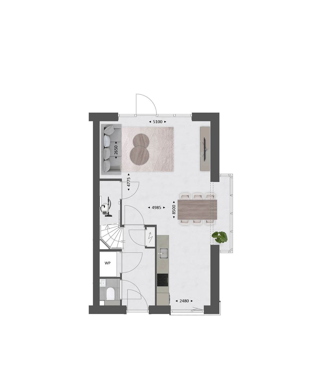 Foto 2 van Hoekwoning TYPE A (Bouwnr. 97)