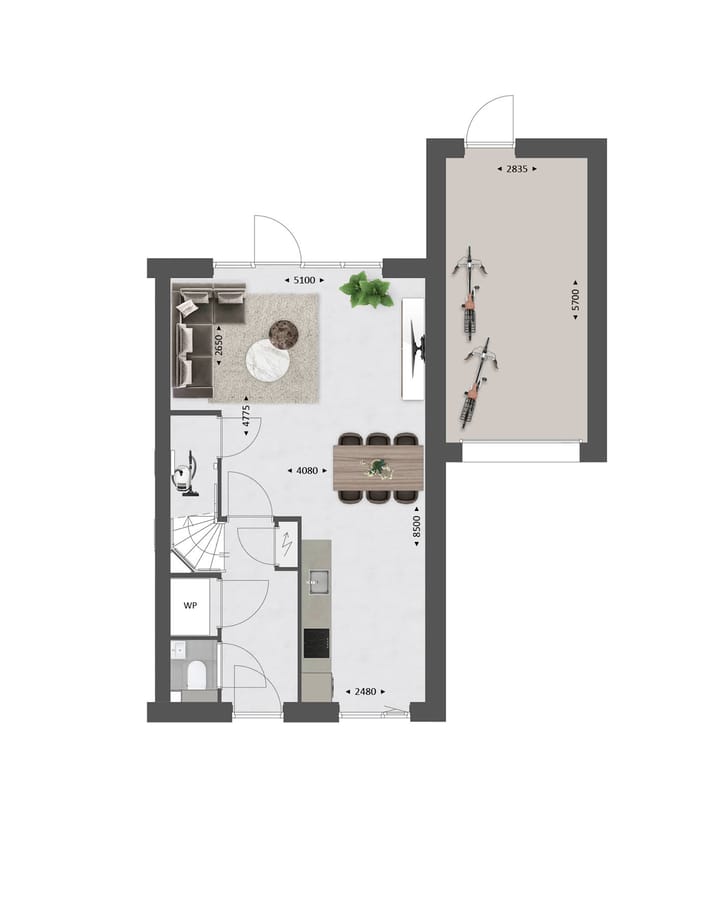 Photo 2 of Hoekwoningen met garage | TYPE E (Bouwnr. 110)