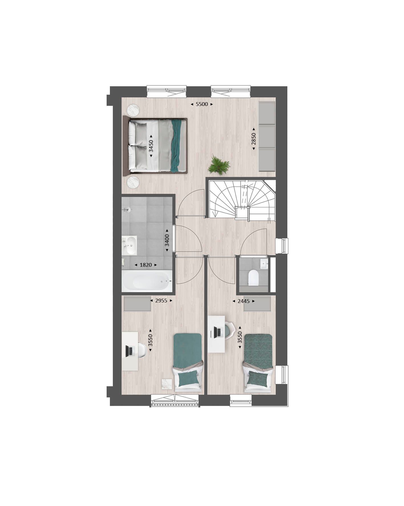 Foto 3 van Tweekapper | TYPE H (Bouwnr. 86)