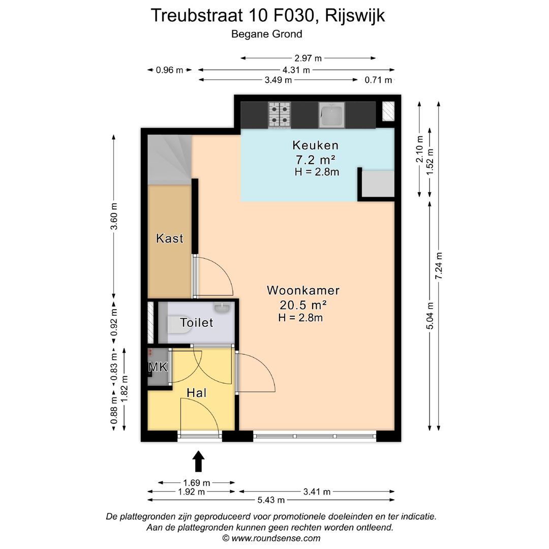 Foto 28 van Treubstraat 10-F030