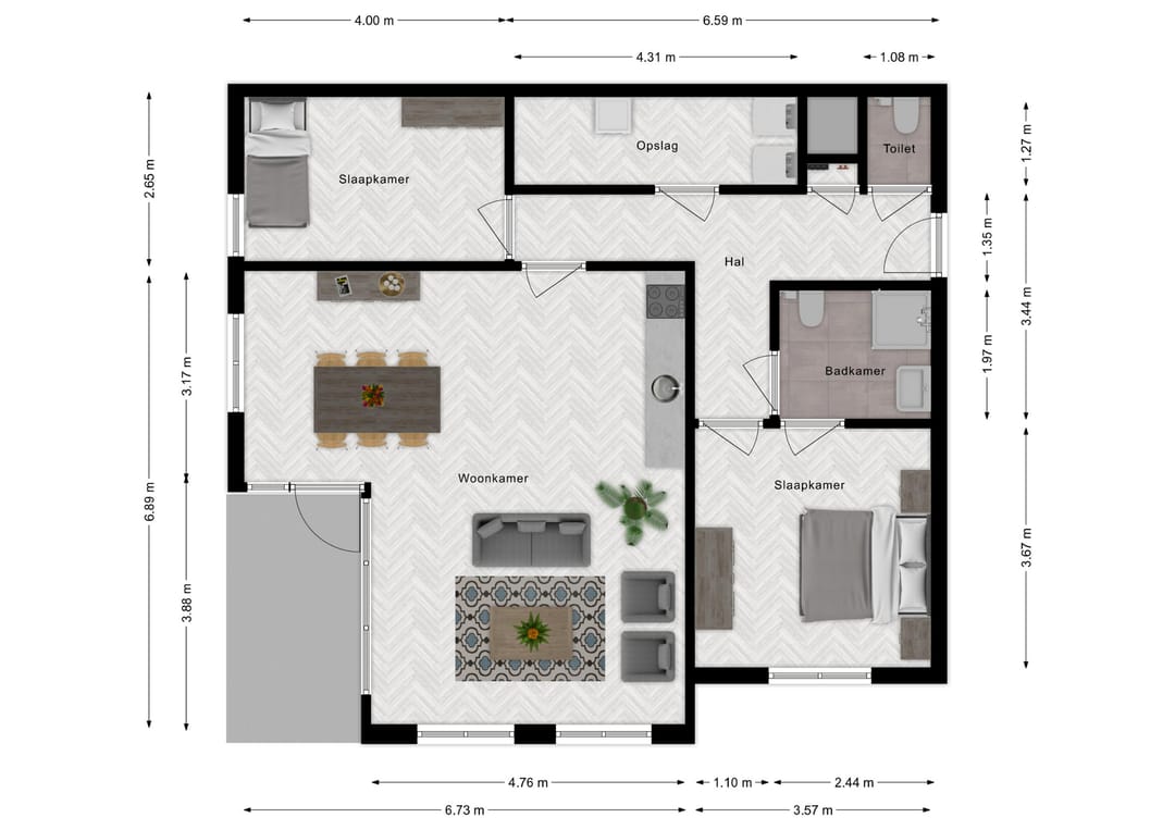 Foto 61 van Type A (Bouwnr. 28.)