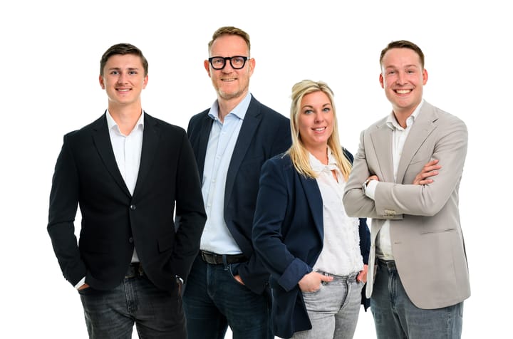 Een promotiefoto voor op kantoor