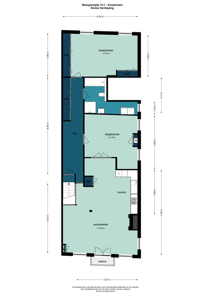 Photo 36 of Weesperzijde 15-1