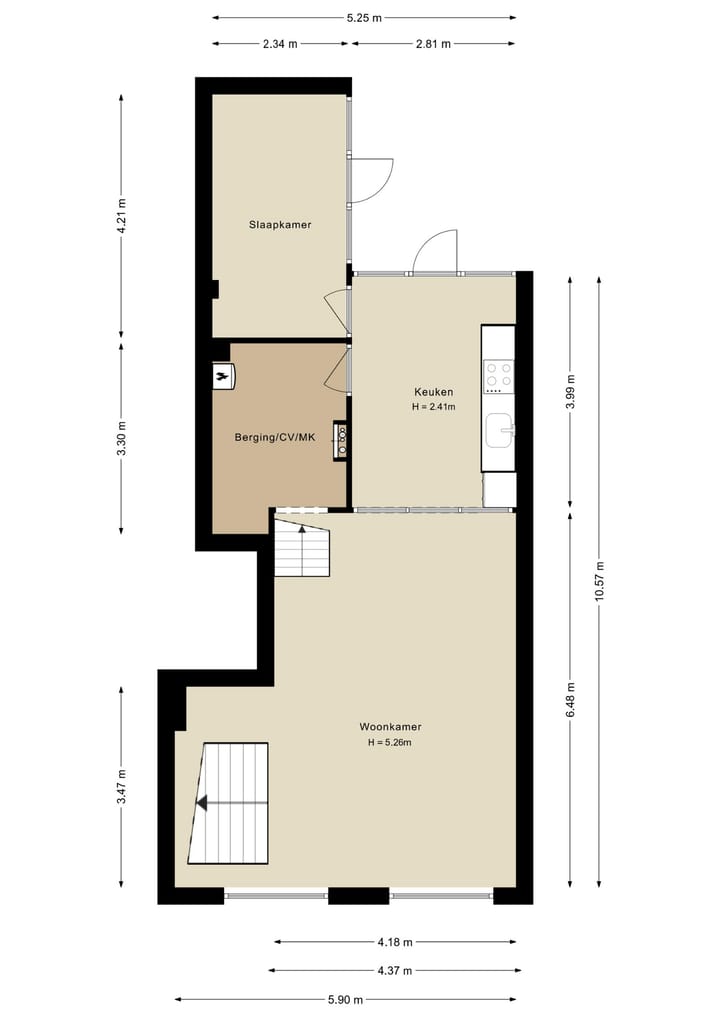 Foto 18 van Parkstraat 47-3