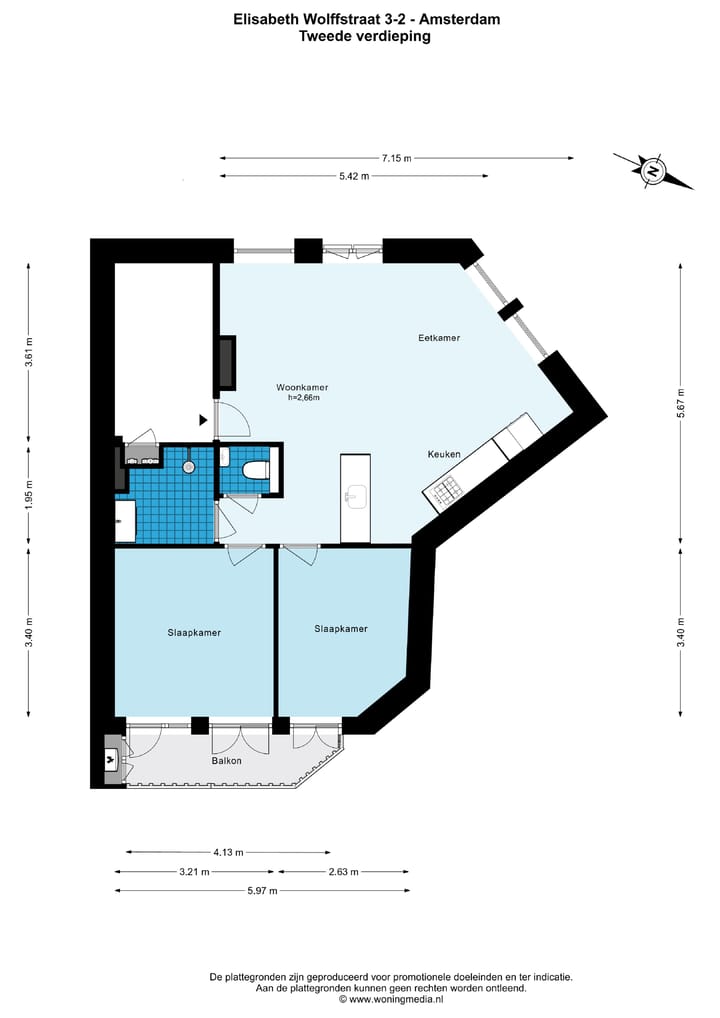 Foto 23 van Elisabeth Wolffstraat 3-2